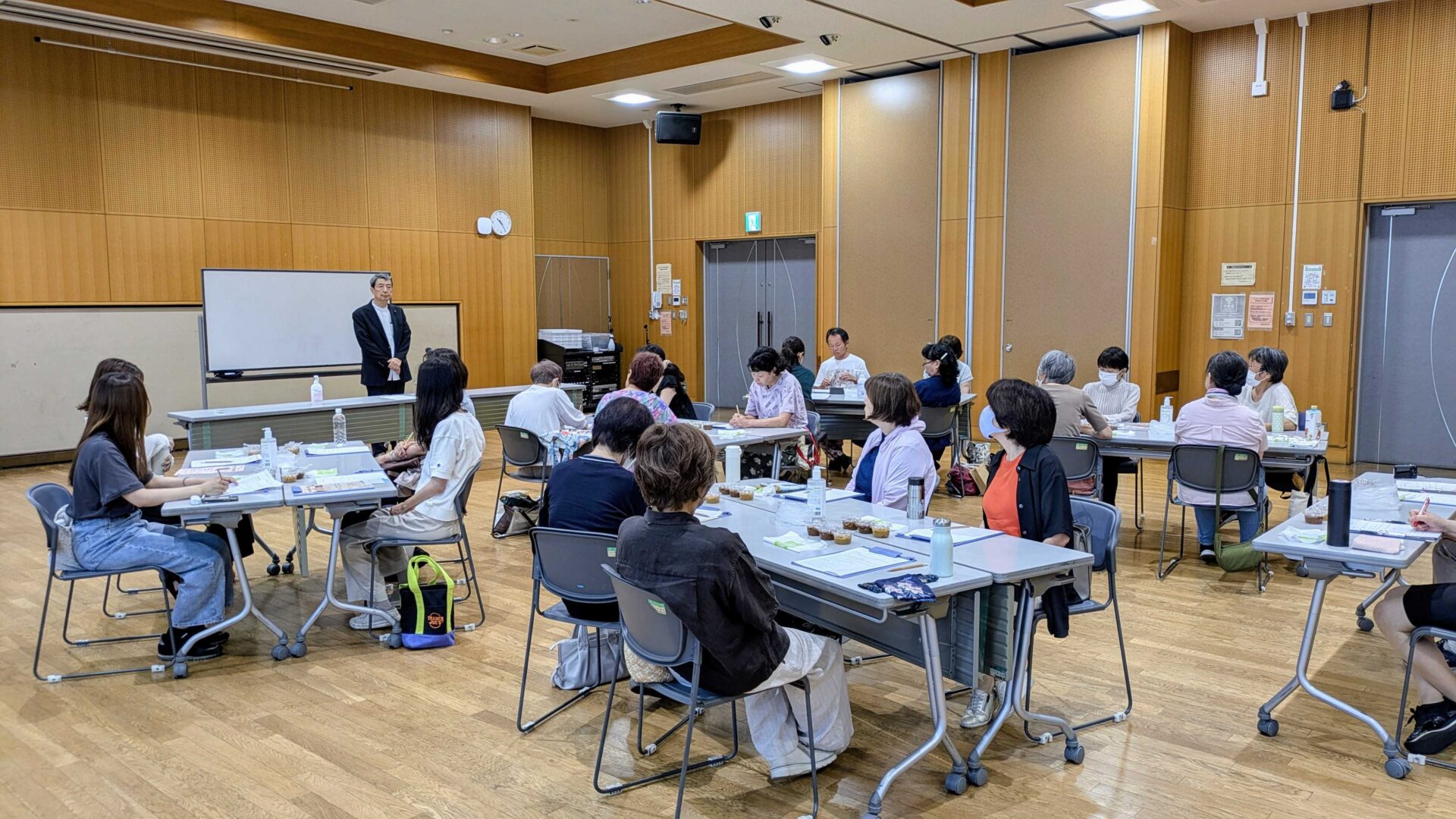 きらきらセミナーで青木社長が「味噌と発酵」の魅力をお話ししました